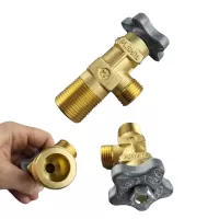 Вентиль баллонный пропановый ВБ-2 (латунь)